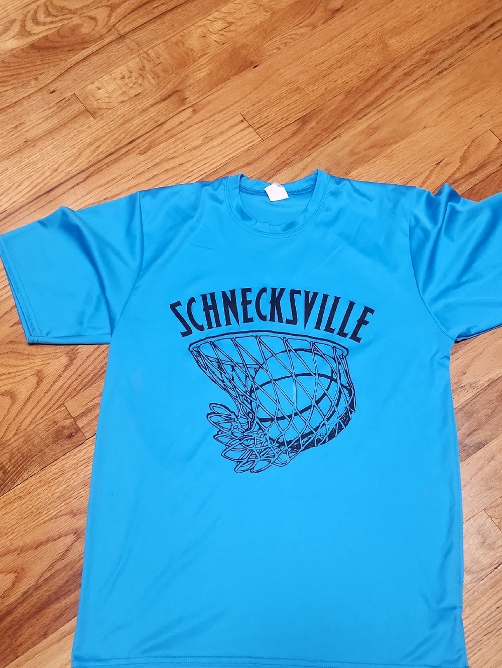 Schnecksville Blue Graphic Tee, L